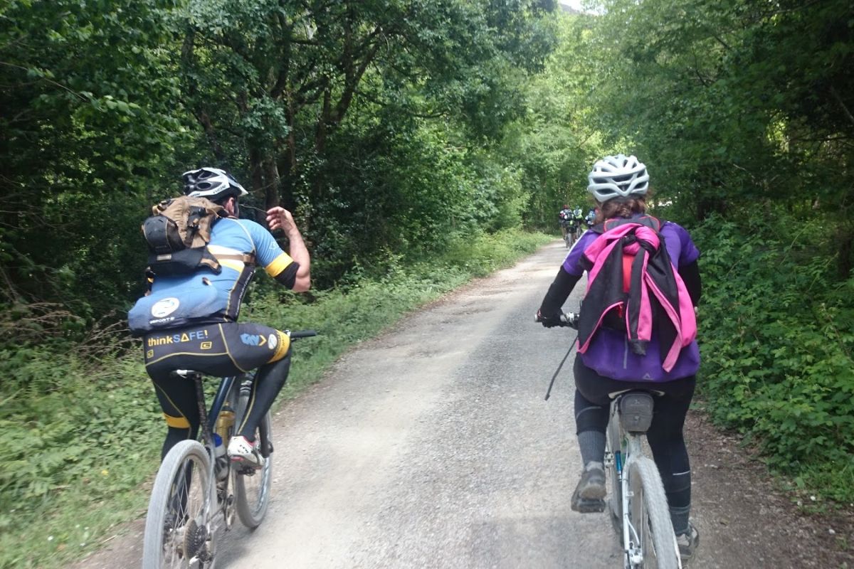 Ruta en bici